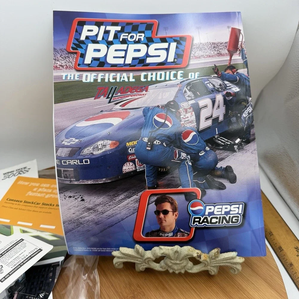 Vtg 2000 Winston 500 Talladega Program Hot Wheels Lot Dale Earnhardt Last Win